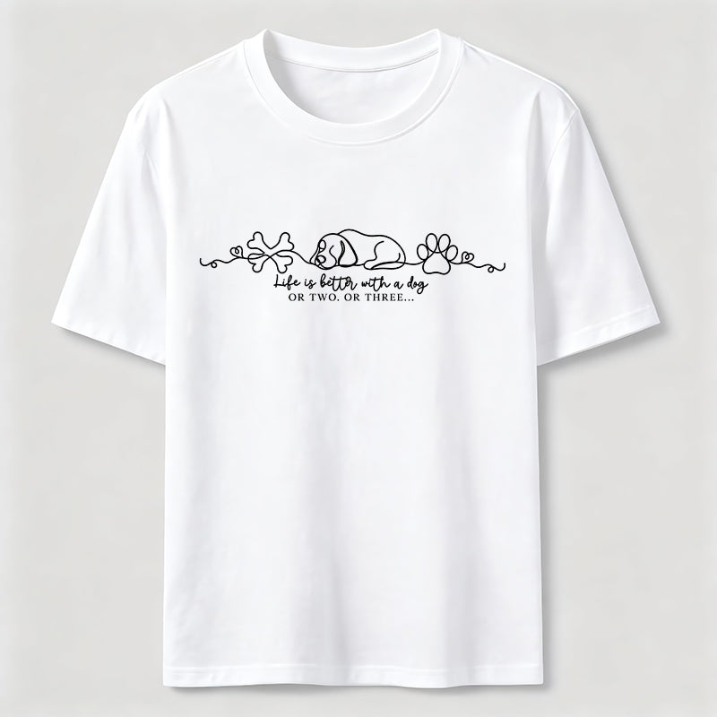 PetTaxClub Better With More Dogs Classic T-Shirt