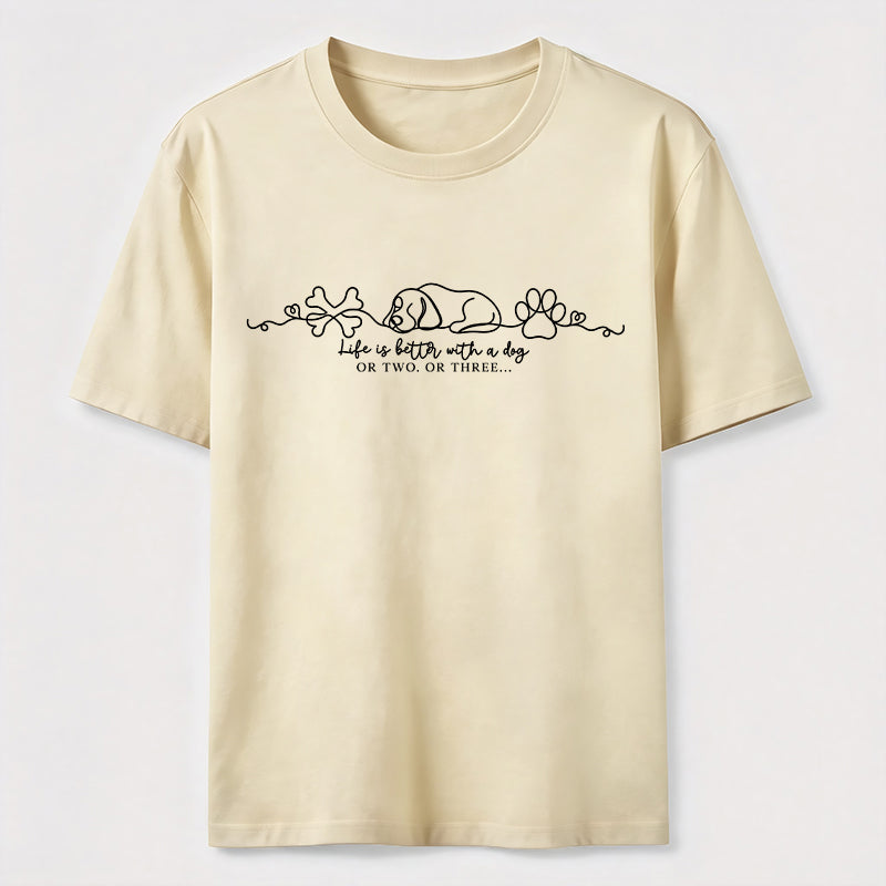 PetTaxClub Better With More Dogs Classic T-Shirt