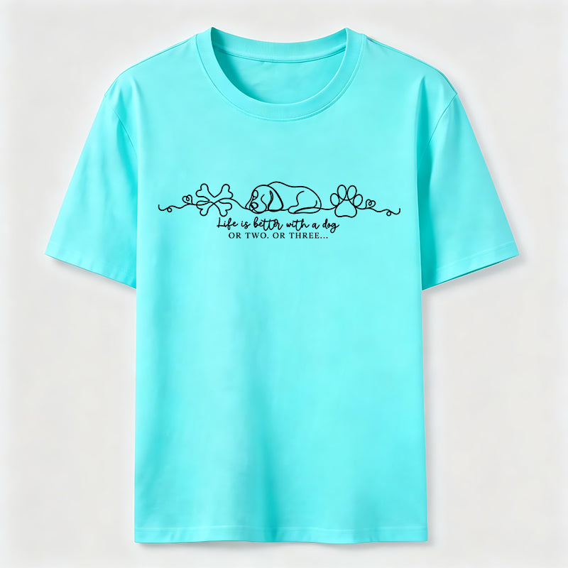 PetTaxClub Better With More Dogs Classic T-Shirt