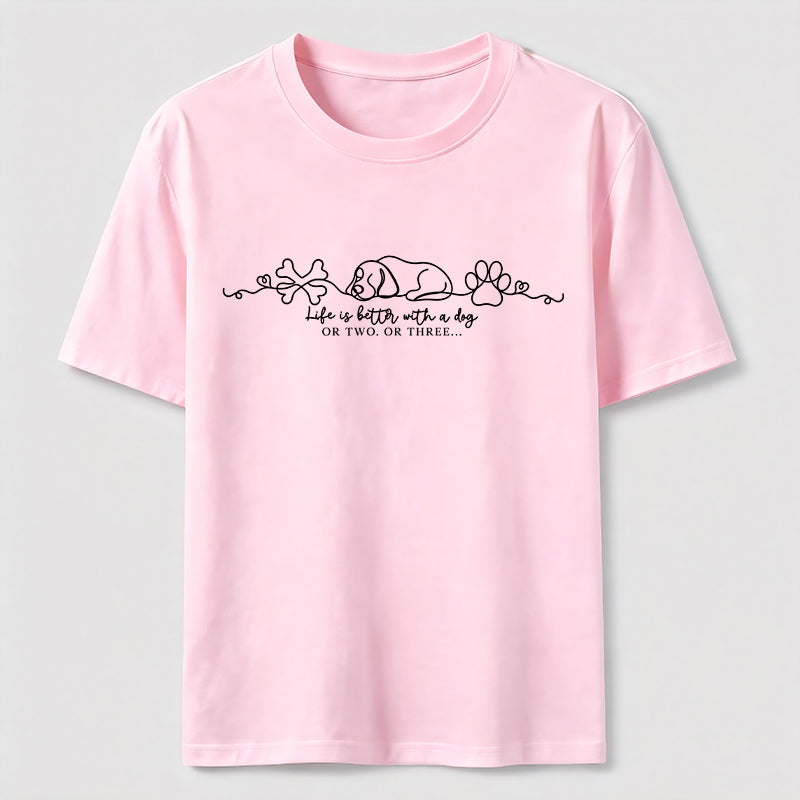 PetTaxClub Better With More Dogs Classic T-Shirt