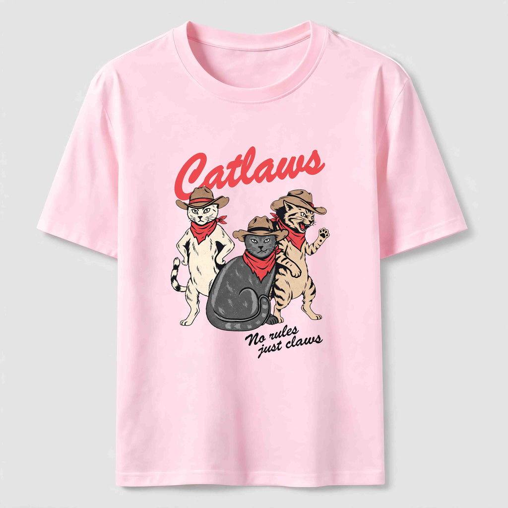 PetTaxClub Catlaws No Rules Just Claws Classic T-Shirt