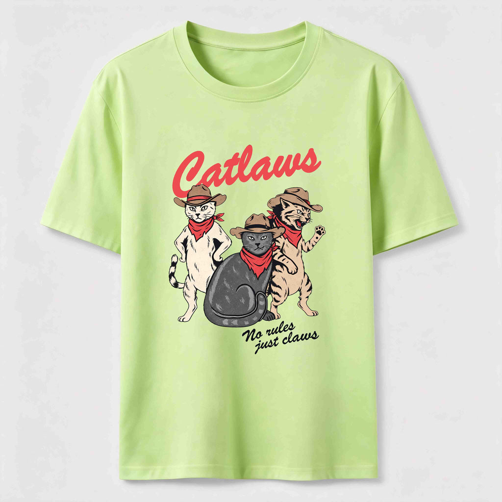 PetTaxClub Catlaws No Rules Just Claws Classic T-Shirt