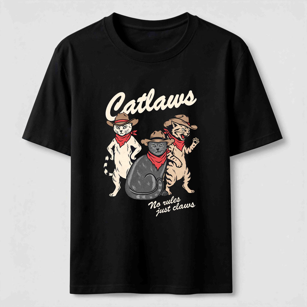 PetTaxClub Catlaws No Rules Just Claws Classic T-Shirt