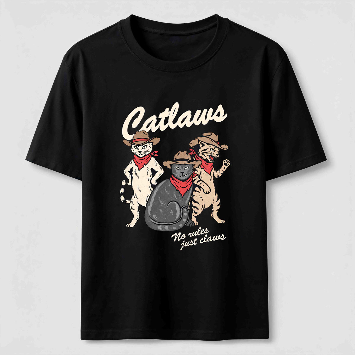 PetTaxClub Catlaws No Rules Just Claws Classic T-Shirt