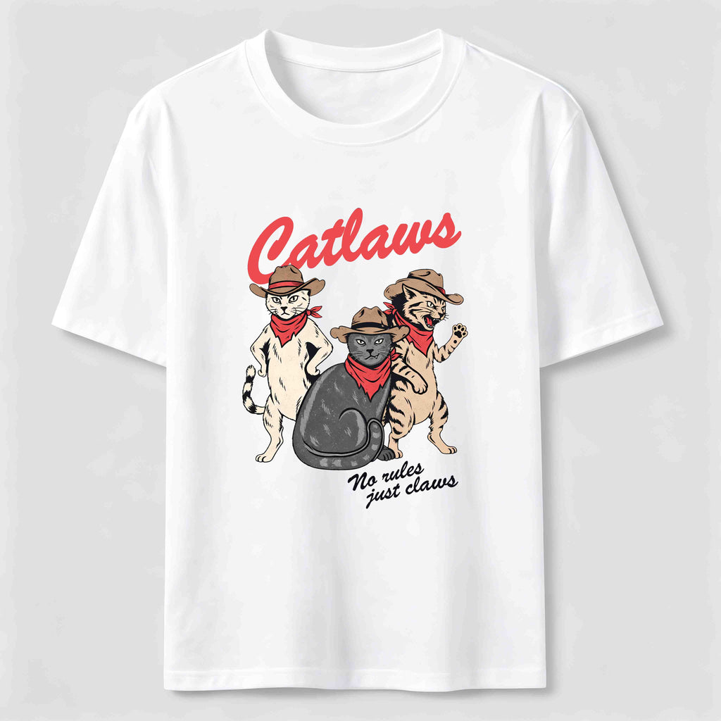 PetTaxClub Catlaws No Rules Just Claws Classic T-Shirt