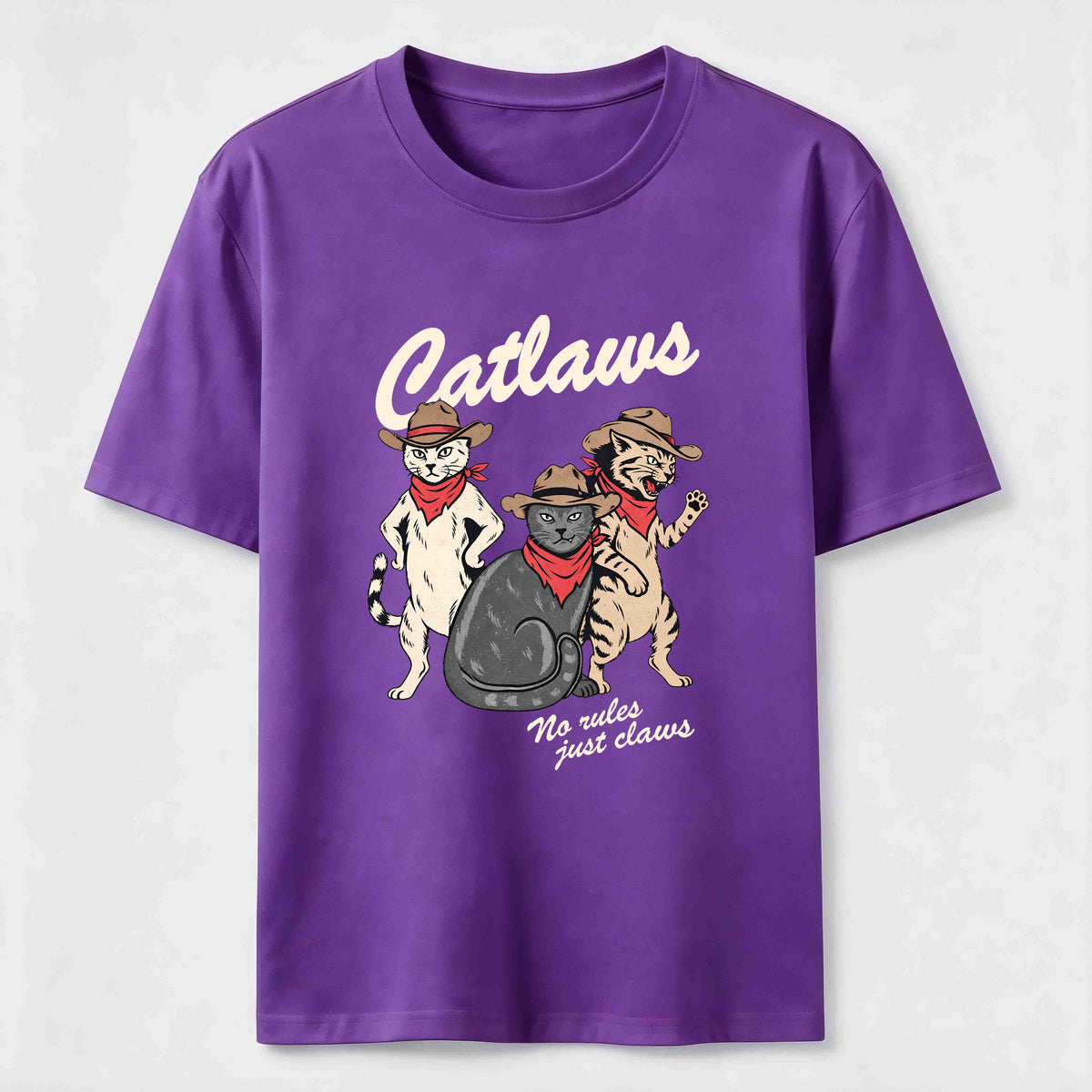 PetTaxClub Catlaws No Rules Just Claws Classic T-Shirt