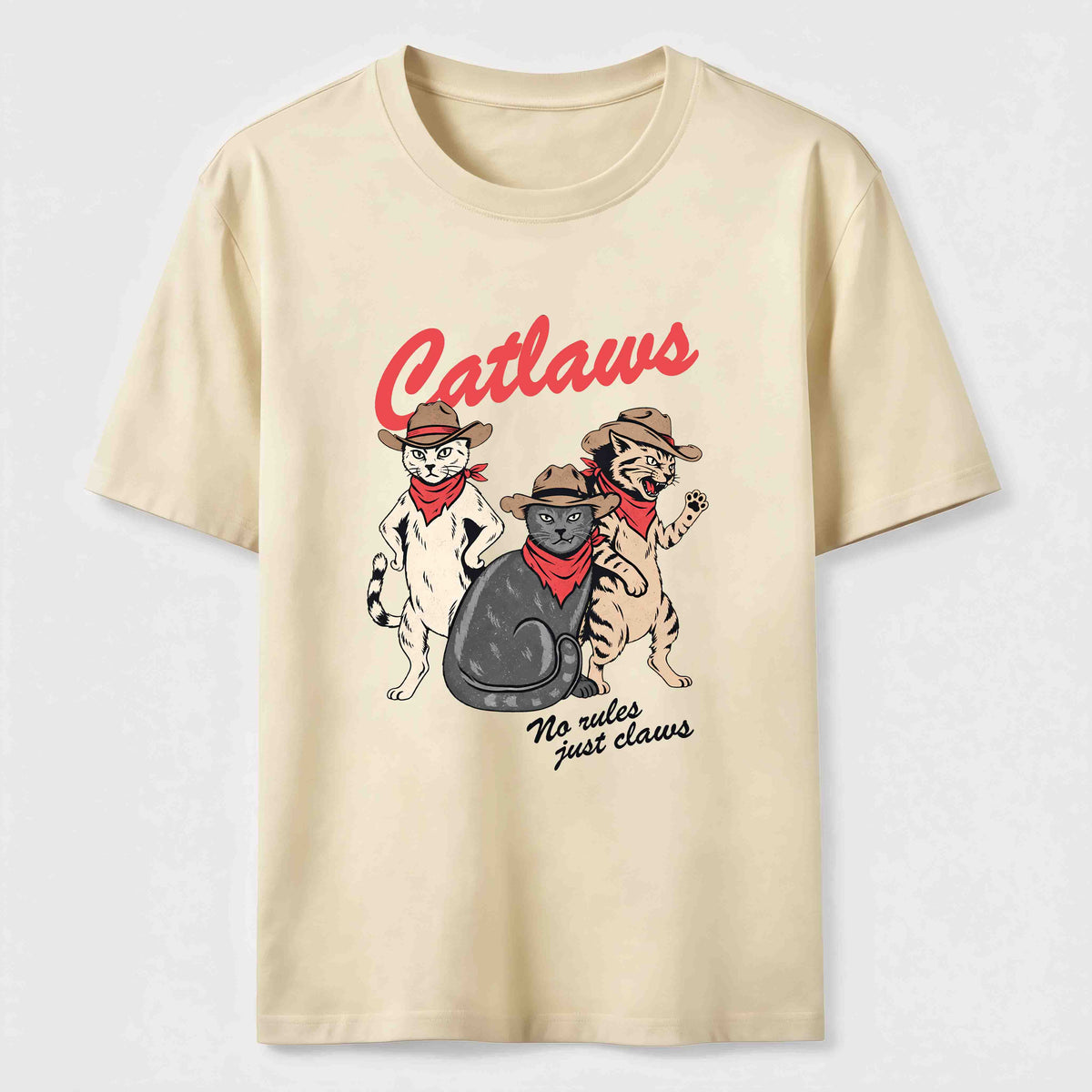 PetTaxClub Catlaws No Rules Just Claws Classic T-Shirt