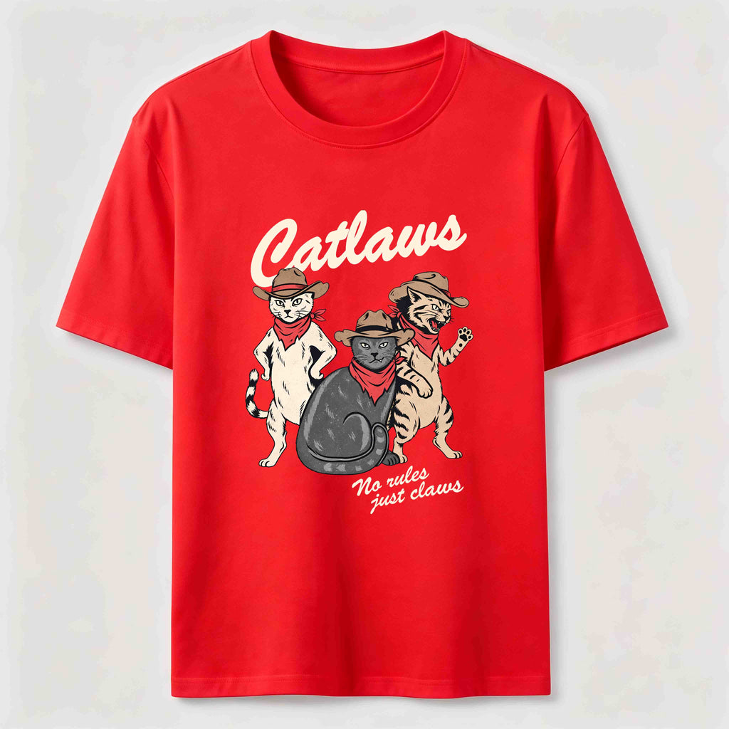 PetTaxClub Catlaws No Rules Just Claws Classic T-Shirt