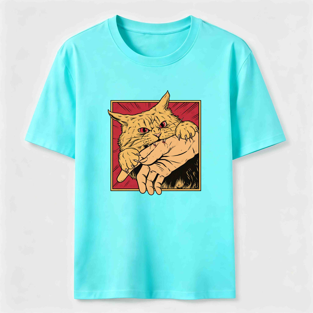 PetTaxClub Angry Cat Grab Classic T-Shirt