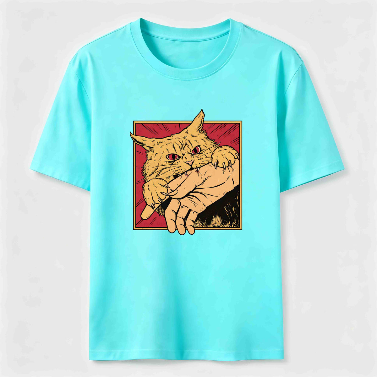 PetTaxClub Angry Cat Grab Classic T-Shirt