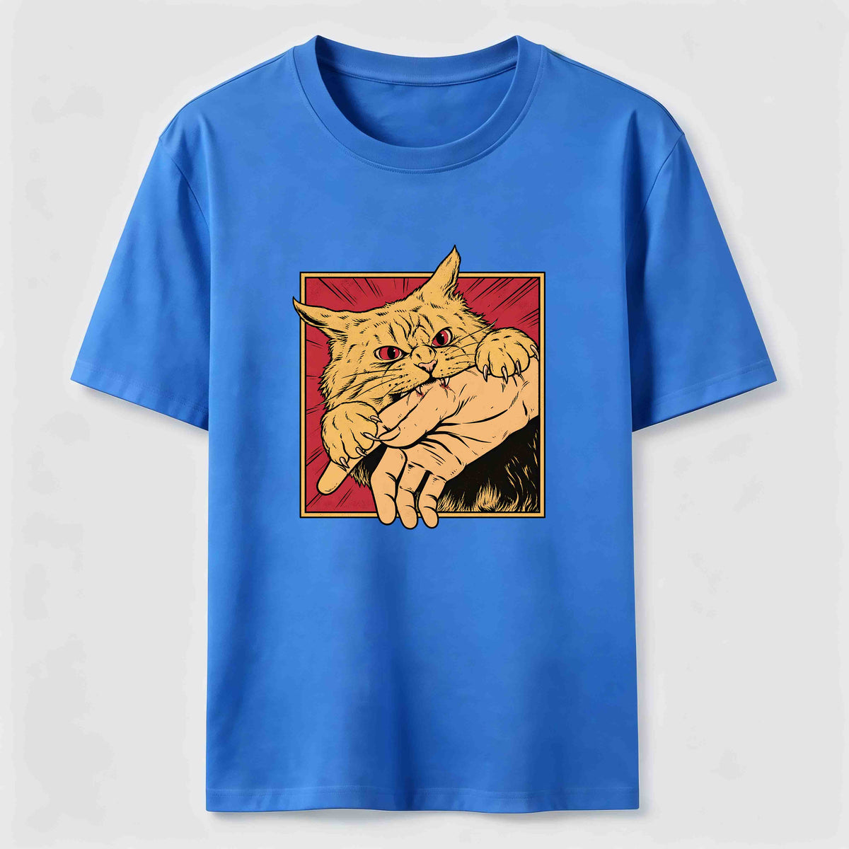 PetTaxClub Angry Cat Grab Classic T-Shirt