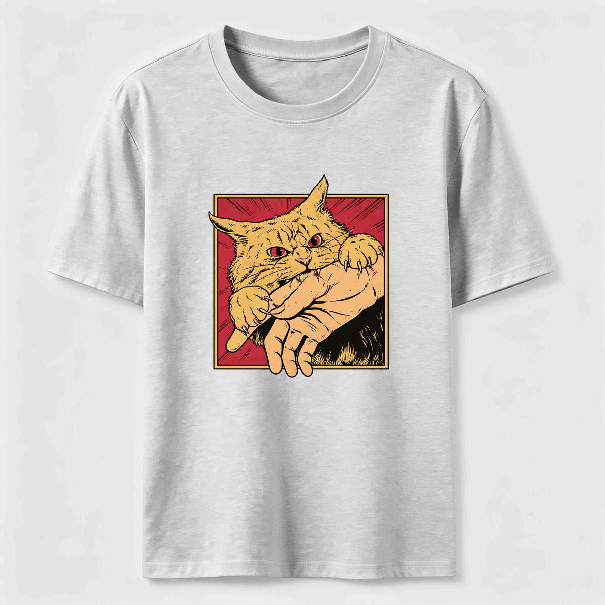 PetTaxClub Angry Cat Grab Classic T-Shirt