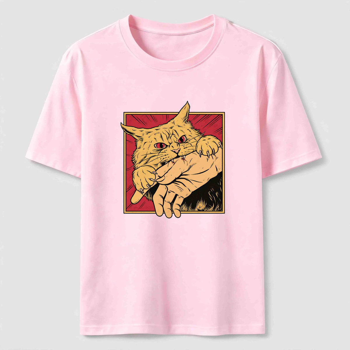 PetTaxClub Angry Cat Grab Classic T-Shirt