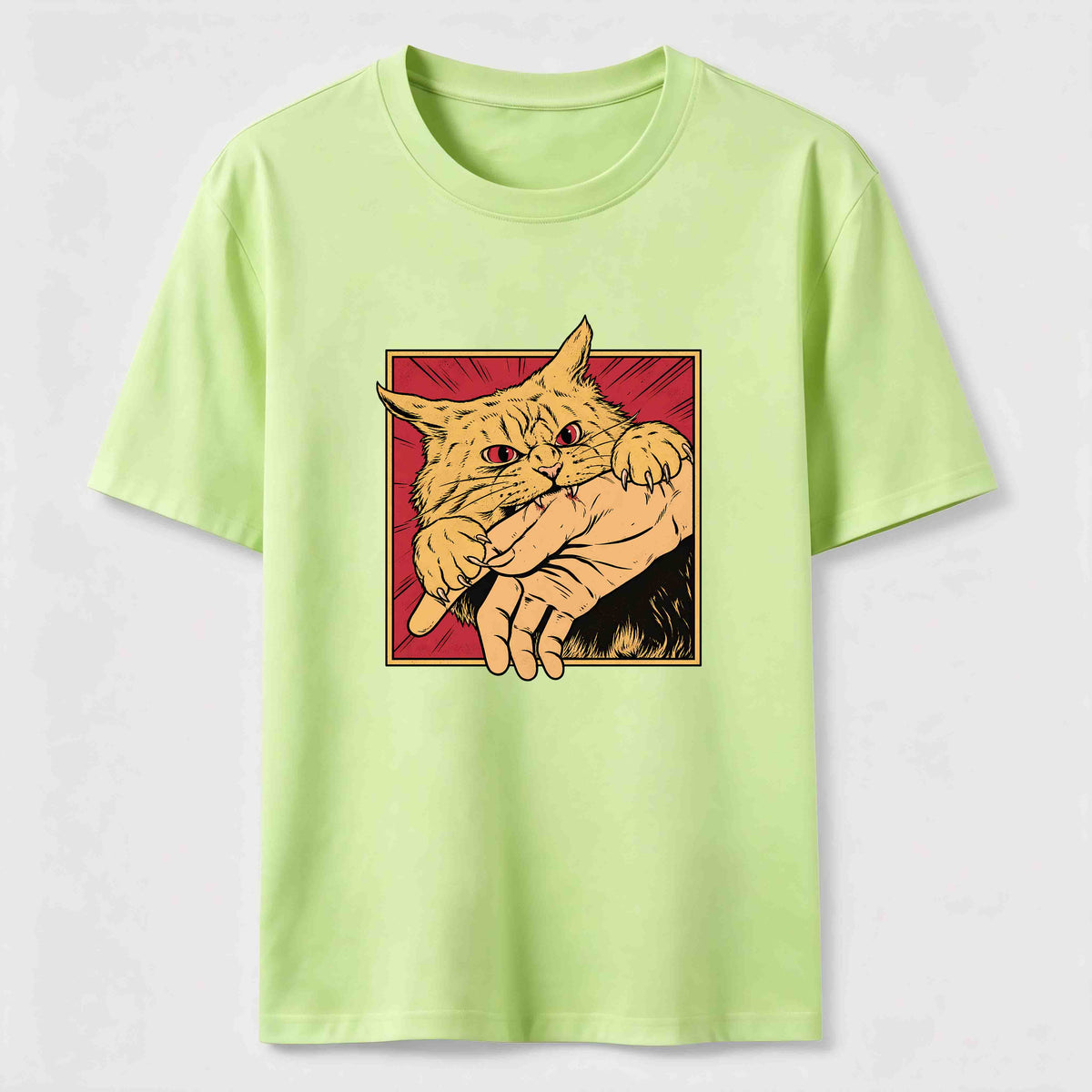 PetTaxClub Angry Cat Grab Classic T-Shirt