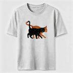 PetTaxClub Cat Tail Forming A Heart Shape Classic T-Shirt