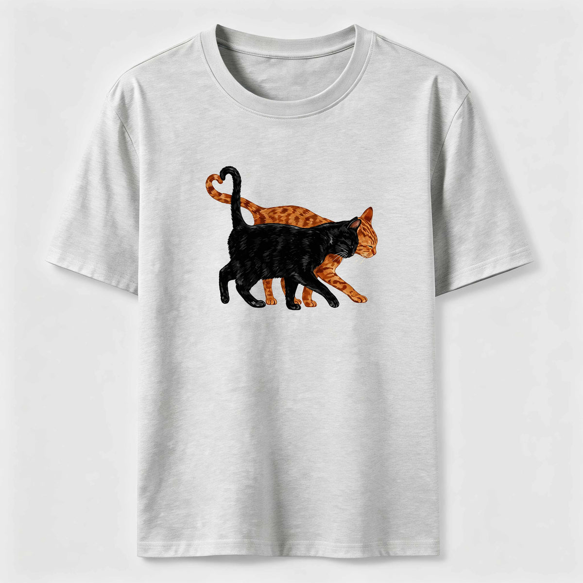 PetTaxClub Cat Tail Forming A Heart Shape Classic T-Shirt