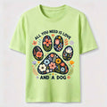 PetTaxClub Floral Paw Love Classic T-Shirt