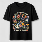 PetTaxClub Floral Paw Love Classic T-Shirt