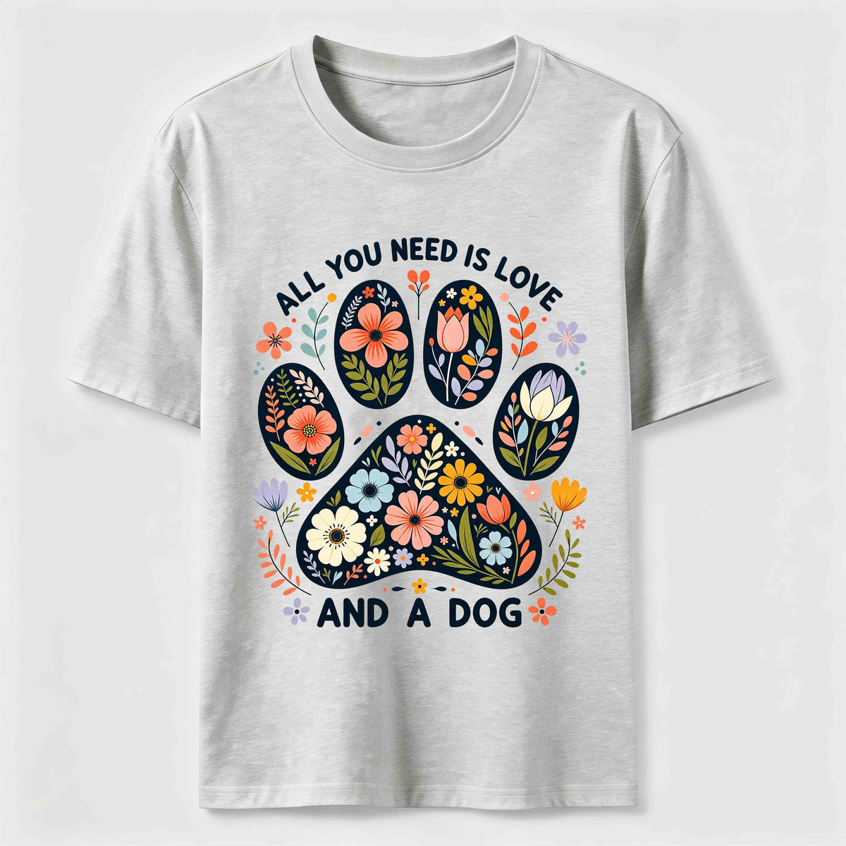 PetTaxClub Floral Paw Love Classic T-Shirt