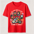 PetTaxClub Floral Paw Love Classic T-Shirt