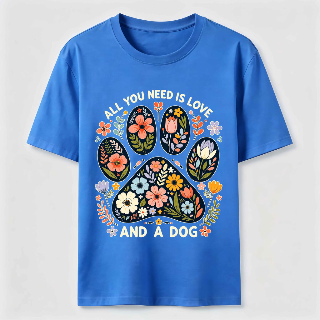 PetTaxClub Floral Paw Love Classic T-Shirt