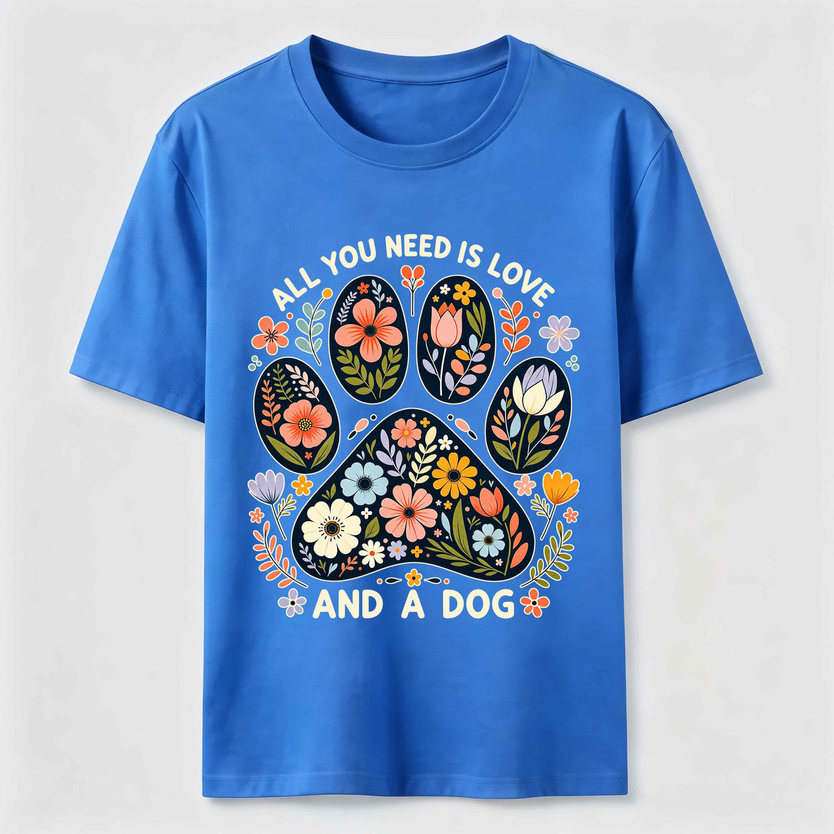 PetTaxClub Floral Paw Love Classic T-Shirt