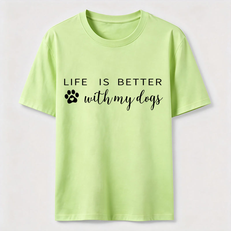 PetTaxClub Better With Dogs Classic T-Shirt
