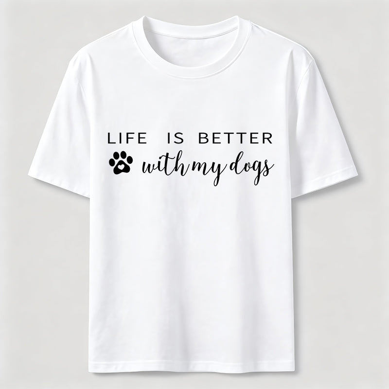 PetTaxClub Better With Dogs Classic T-Shirt