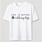 PetTaxClub Better With Dogs Classic T-Shirt