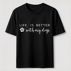 PetTaxClub Better With Dogs Classic T-Shirt