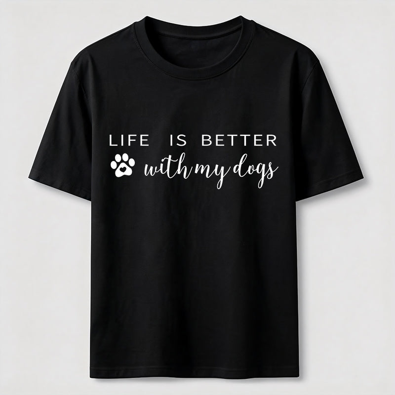 PetTaxClub Better With Dogs Classic T-Shirt