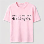 PetTaxClub Better With Dogs Classic T-Shirt