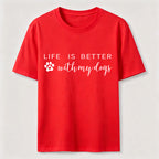 PetTaxClub Better With Dogs Classic T-Shirt
