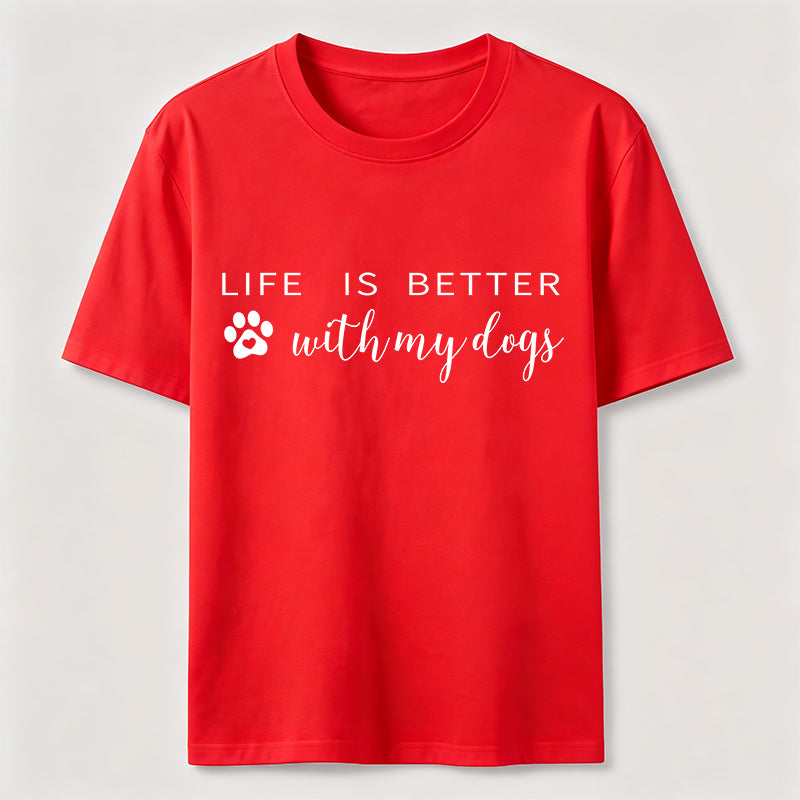 PetTaxClub Better With Dogs Classic T-Shirt
