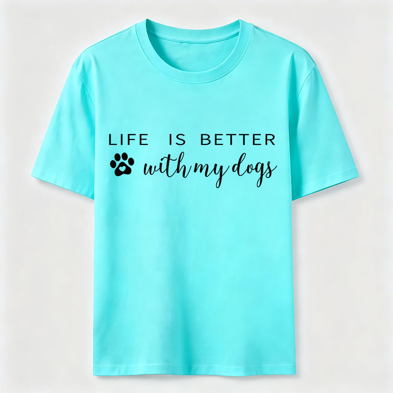 PetTaxClub Better With Dogs Classic T-Shirt