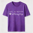 PetTaxClub Better With Dogs Classic T-Shirt