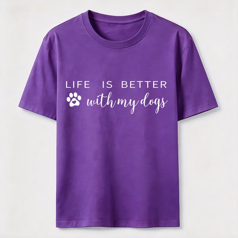 PetTaxClub Better With Dogs Classic T-Shirt