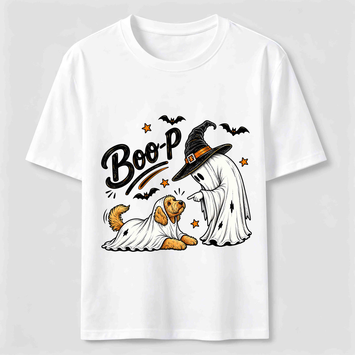 PetTaxClub Boo Ghost Dog Classic T-Shirt