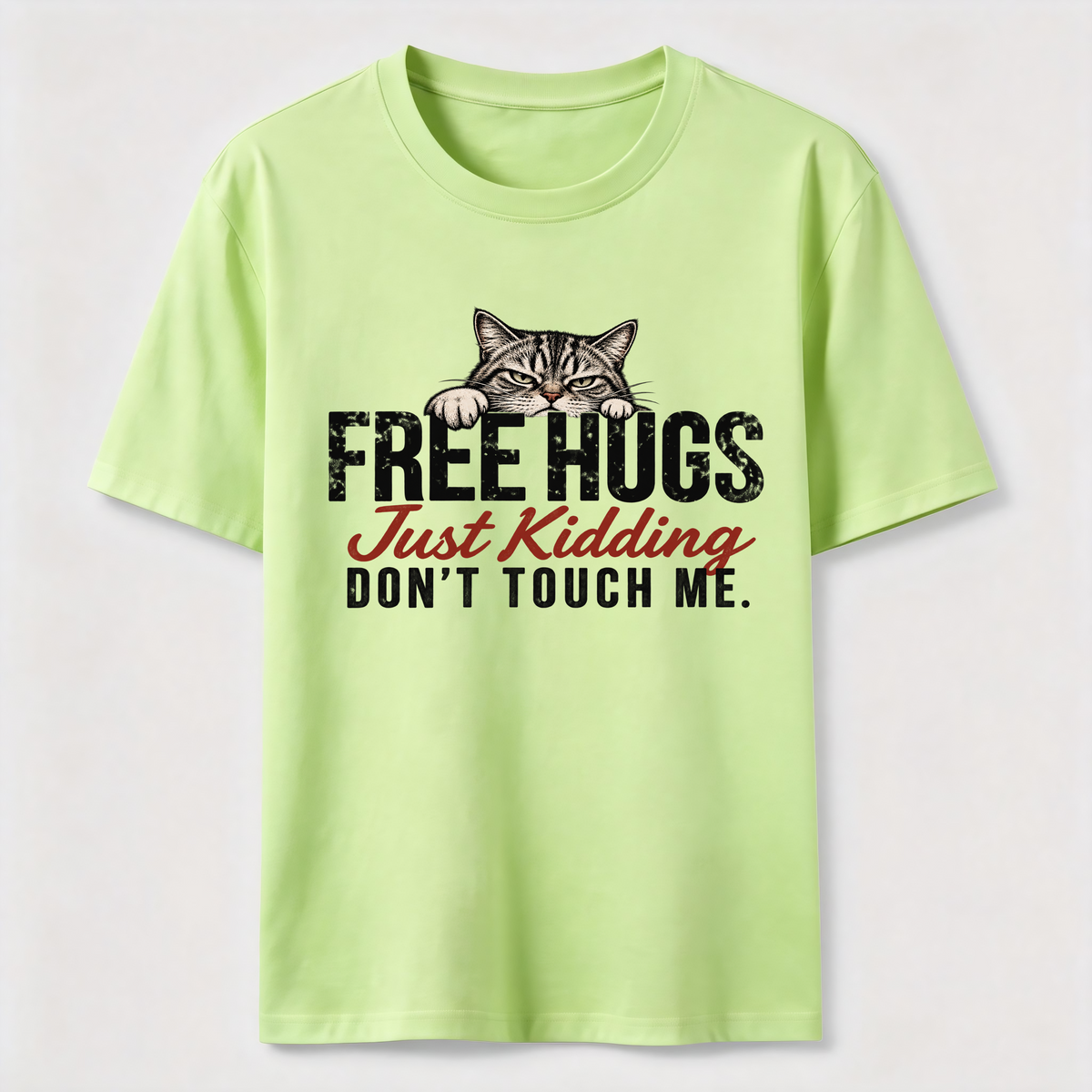 PetTaxClub Free Hugs Just Kidding Don't Touch Me Classic T-Shirt