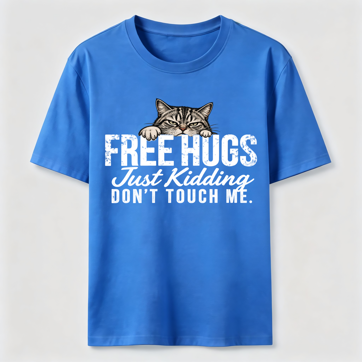 PetTaxClub Free Hugs Just Kidding Don't Touch Me Classic T-Shirt