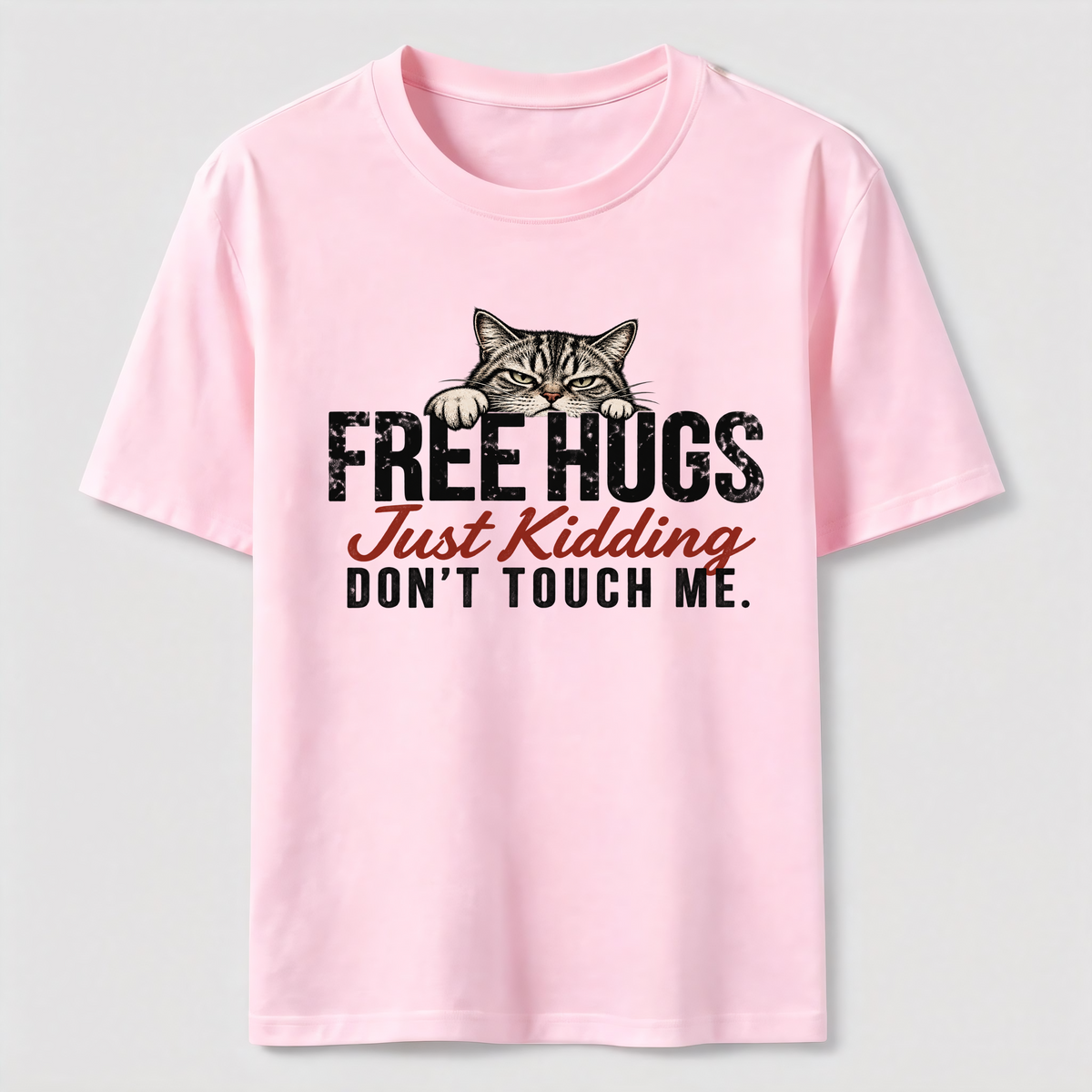 PetTaxClub Free Hugs Just Kidding Don't Touch Me Classic T-Shirt