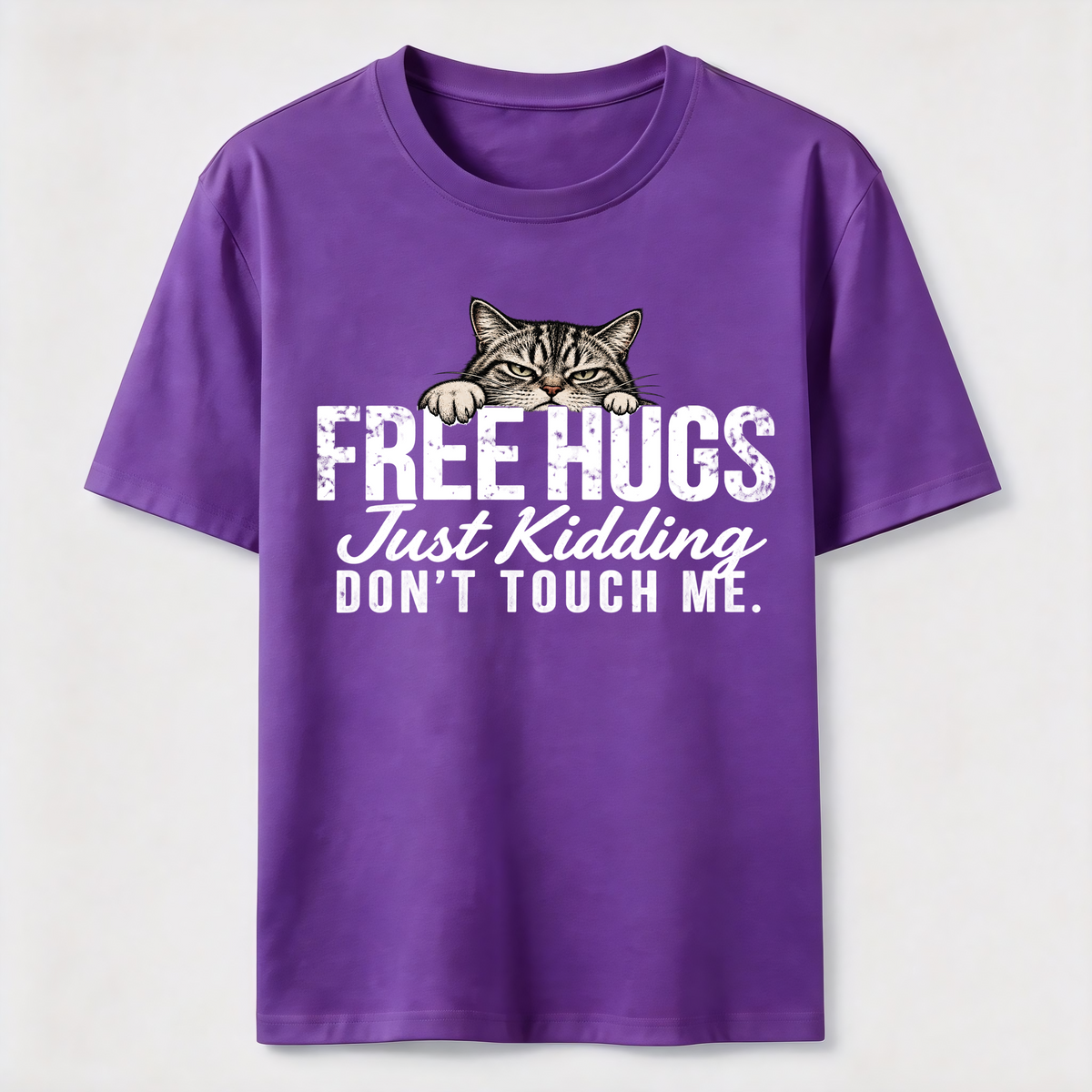 PetTaxClub Free Hugs Just Kidding Don't Touch Me Classic T-Shirt