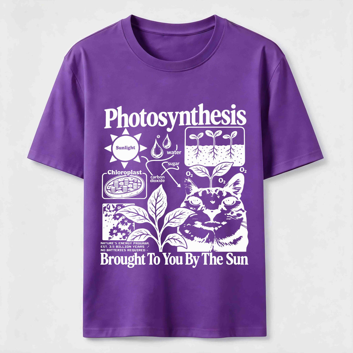 PetTaxClub Photosynthesis Cat Classic T-Shirt