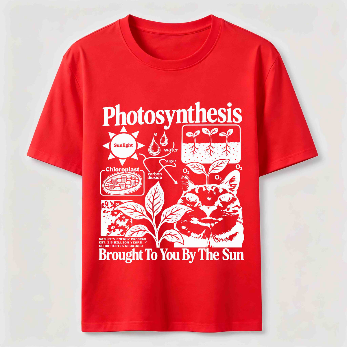 PetTaxClub Photosynthesis Cat Classic T-Shirt