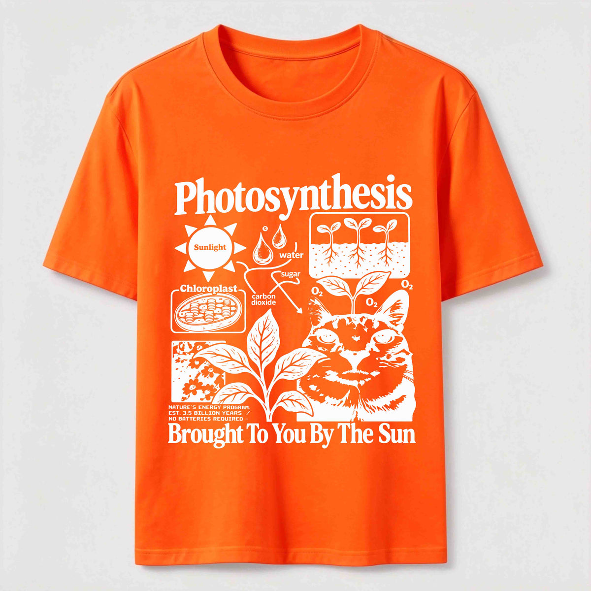 PetTaxClub Photosynthesis Cat Classic T-Shirt
