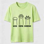 PetTaxClub Rock Paper Scissors Cat Classic T-Shirt