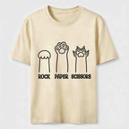 PetTaxClub Rock Paper Scissors Cat Classic T-Shirt