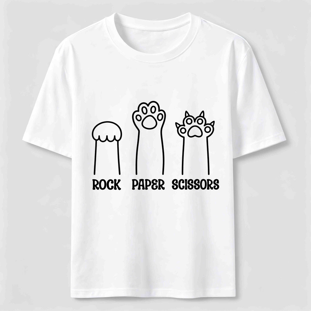 PetTaxClub Rock Paper Scissors Cat Classic T-Shirt