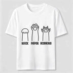PetTaxClub Rock Paper Scissors Cat Classic T-Shirt