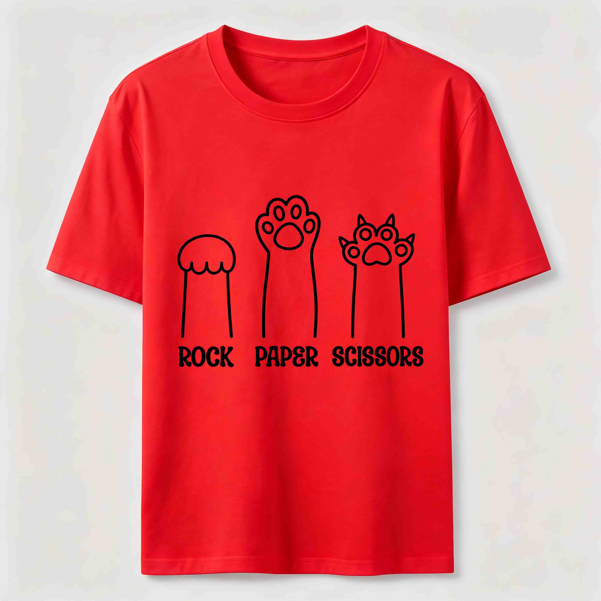 PetTaxClub Rock Paper Scissors Cat Classic T-Shirt